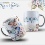 Combo Cadernos - Blue Flower - 4 Modelos (Lina) - Imagem 8