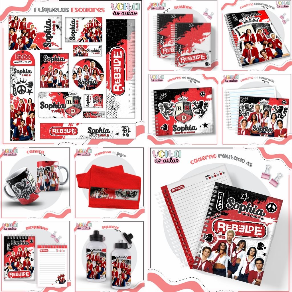 Lina-Volta-as-Aulas-2024-2 Coletiva Volta às Aulas 2024 - Pré Venda - Temas Meninas e Meninos (Lina Criativa) - Imagem 1