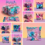 Kit Canecas e Almofadas Stitch Love - Imagem 2