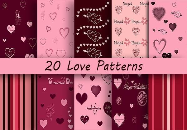 Love-Patterns-1-1.jpg Papel Digital  Love - Imagem 1