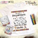 Estampas Body e Camisa Infantil Jesus - Imagem 12