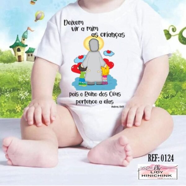 Estampas Body e Camisa Infantil Jesus - Imagem 2
