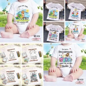 Estampas Body e Camisa Infantil Jesus