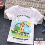 Estampas Body e Camisa Infantil Jesus - Imagem 7