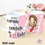 Estampas Camisas e Canecas Jesus - Imagem 10
