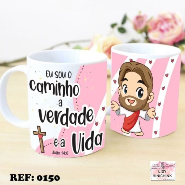 Estampas Camisas e Canecas Jesus - Imagem 10