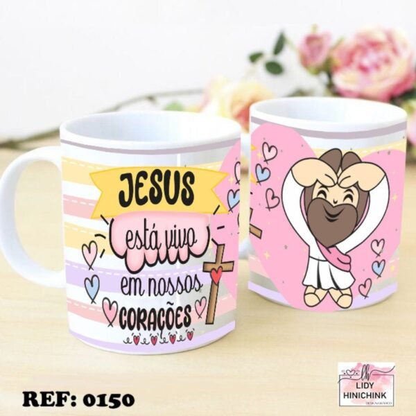 Estampas Camisas e Canecas Jesus - Imagem 11
