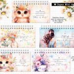 Mini Calendários 2024 (Encaderna com Amor)