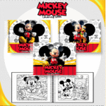 MICKEY- Livro de Colorir (Pamella Vieira)