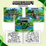 Minecraft - Livro de Colorir (Pamella Vieira)
