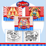 Circo - Livro de Colorir (Pamella Vieira)