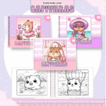 Capivara 2 - Livro de Colorir (Pamella Vieira)