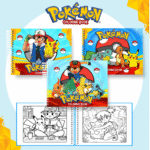 POKÉMON- Livro de Colorir (Pamella Vieira)