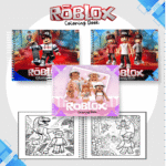 ROBLOX- Livro de Colorir (Pamella Vieira)