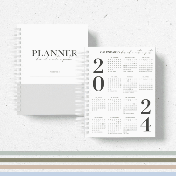 Miolos Planners Masculina A5 |18x21 - Coleção Masculina 2024 (Papel Amado) - Imagem 1