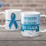 Combo Estampas Canecas - Novembro Azul
