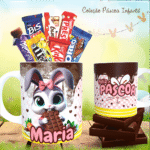 Coleção Páscoa Infantil - Artes para Caneca - Imagem 3