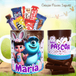 Coleção Páscoa Infantil - Artes para Caneca - Imagem 16