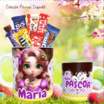 Coleção Páscoa Infantil - Artes para Caneca - Imagem 10