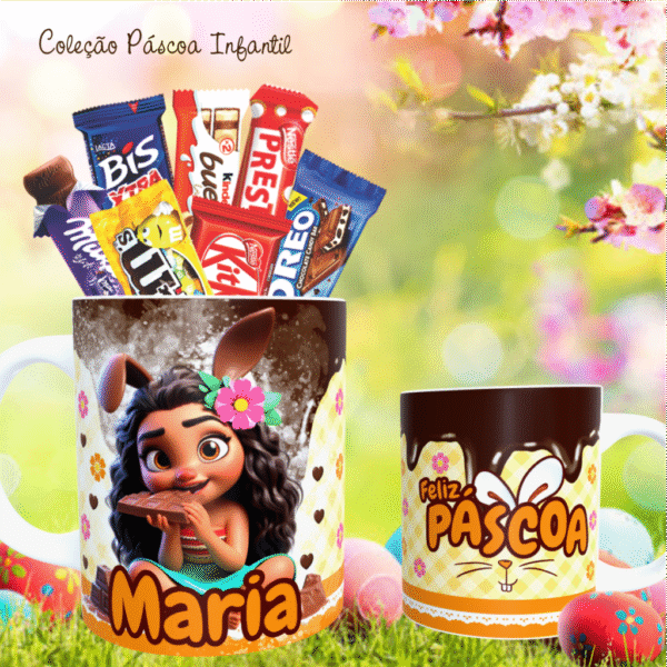 Coleção Páscoa Infantil - Artes para Caneca - Imagem 12