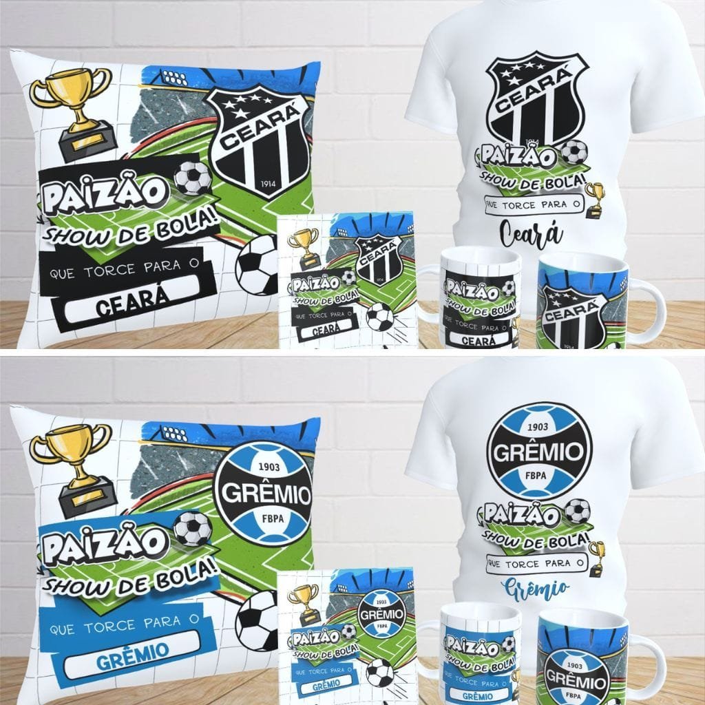 Maria-Fumaca-Pacote-Times-Paizao-13.jpg Pack Almofadas | Azulejos | Camisetas | Canecas - Times Paizão - Imagem 12