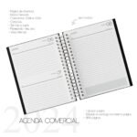 Combo Agenda Comercial 2024 com e sem horários - Imagem 7