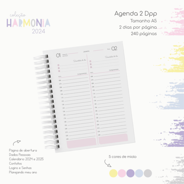 Coleção Harmonia 2024 - Encadernação (Marta Iurkiu) - Imagem 11