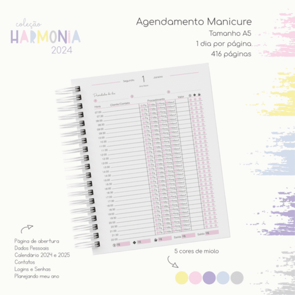 Coleção Harmonia 2024 - Encadernação (Marta Iurkiu) - Imagem 13