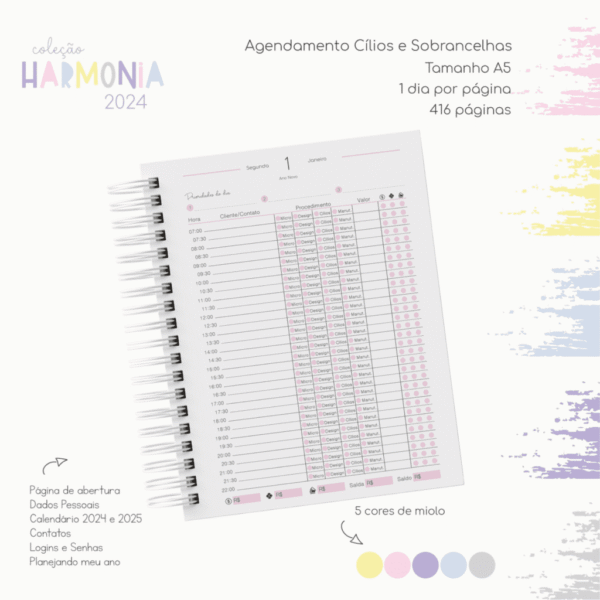 Coleção Harmonia 2024 - Encadernação (Marta Iurkiu) - Imagem 14