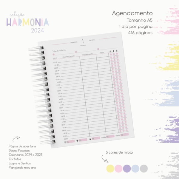 Coleção Harmonia 2024 - Encadernação (Marta Iurkiu) - Imagem 15