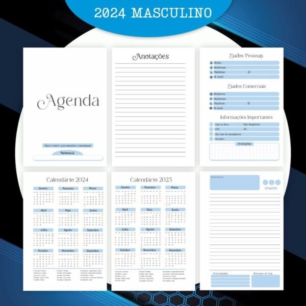 2 Combos 2024 Feminino | Masculino - Encadernação (Pamella) - Imagem 15