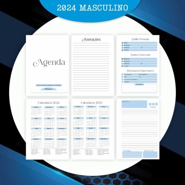 2 Combos 2024 Feminino | Masculino - Encadernação (Pamella) - Imagem 14
