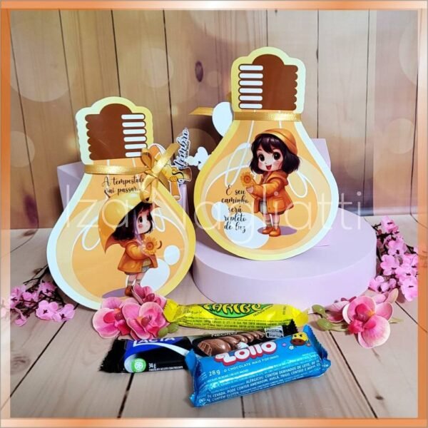 Mimo para Chocolate Lâmpada - Setembro Amarelo - Imagem 1