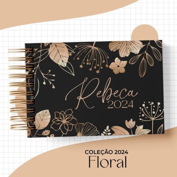 3 Kits Capas Florais- A5 Vertical | A6 Horizontal - Coleção 2024 (MS) - Imagem 4