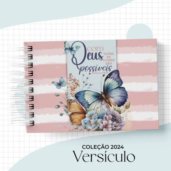 Capas Versículo 3 - A5 Vertical | A6 Horizontal - Coleção 2024 (MS) - Imagem 2