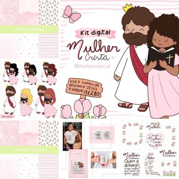 Kit Digital Mulher Cristã - Imagem 1