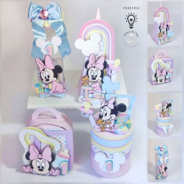 Minnie Baby Cute - Kit Festa Pronta - Imagem 1