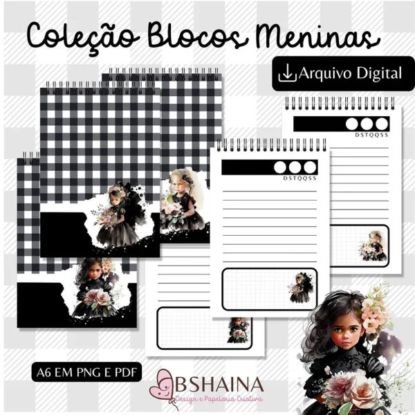 Blocos Meninas de Preto - Imagem 1