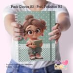 Pack Capas Professoras Fofinhas 2023 - N2 (Cute Corte) - Imagem 8