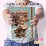 Pack Capas Professoras Fofinhas 2023 - N2 (Cute Corte) - Imagem 4