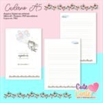 Caderno Pautado A5 + Bloquinho A6 – Agradecer (Cute Corte) - Imagem 4