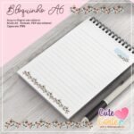 Caderno Pautado A5 + Bloquinho A6 – Agradecer (Cute Corte) - Imagem 2