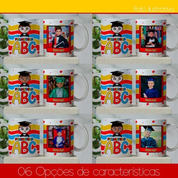 Kit Digital | Canecas – Formatura ABC Meninos - Imagem 5
