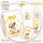 Kit Meninas Regador - Encadernação (Crys Arts) - Imagem 3