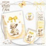 Kit Meninas Regador - Encadernação (Crys Arts)