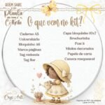 Kit Meninas Regador - Encadernação (Crys Arts) - Imagem 6