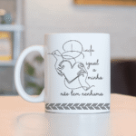 Combo Dindos em Linhas - Estampas Canecas (Lontrinhas) - Imagem 2