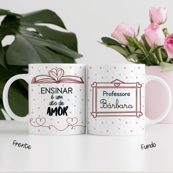 Combo Professores em Linhas - 50 Estampas Canecas (Lontrinhas) - Imagem 6