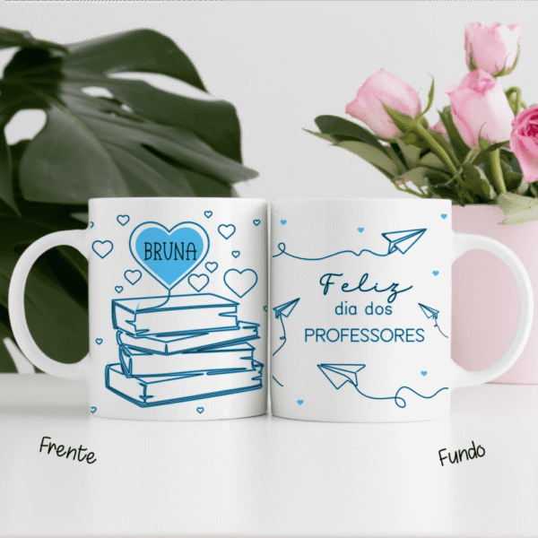 Combo Professores em Linhas - 50 Estampas Canecas (Lontrinhas) - Imagem 2