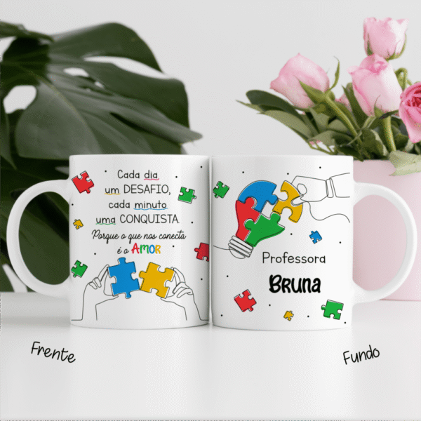 Combo Professores em Linhas - 50 Estampas Canecas (Lontrinhas) - Imagem 12